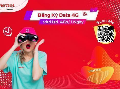 Gói Cước 4Gb 1 Ngày Tốc Độ Cao Của Viettel Năm 2023