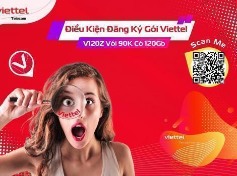 Điều Kiện Đăng Ký Gói Cước V120Z Với 90K Có 4Gb/ngày Viettel