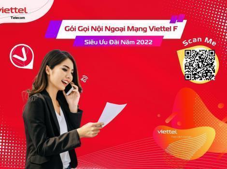 Gói Cước F Gọi Nội Ngoại Mạng Viettel Ưu Đãi 2023