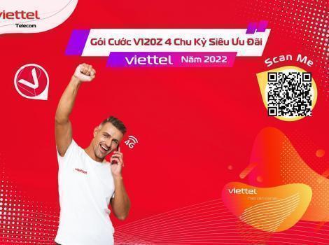 Gói Cước V120Z Có 4 Chu Kỳ Ưu Đãi Nhất Viettel 2023