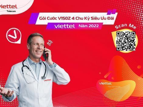 Gói Cước V150Z Có 4 Chu Kỳ Ưu Đãi Nhất Viettel 2023