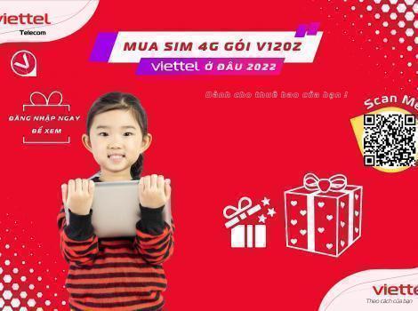 Mua Sim Sử Dụng Gói V120Z Viettel Ở Đâu 2023