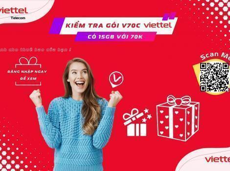 Cách Kiểm Tra Gói V70C Viettel Chỉ Với 70K 2023