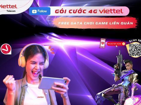 Gói Cước 4G Viettel Free Data Game Liên Quân Mobile 2023