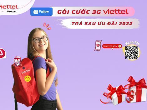 Gói Cước 3G Trả Sau Ưu Đãi Của Viettel 2023