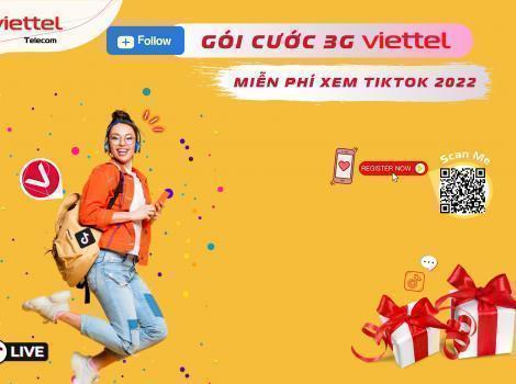 Gói Cước 3G Viettel Miễn Phí Xem TikTok 2025