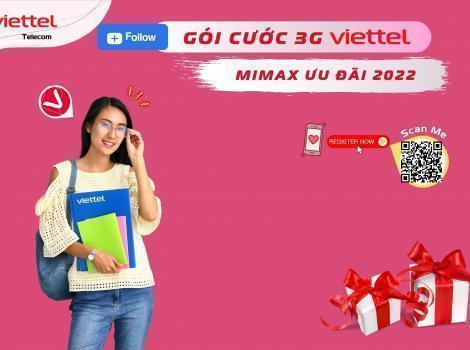 [Mới Nhất] Các Gói 3G Mimax Umax Viettel Ưu Đãi 2023