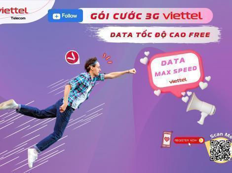 [Mới Nhất] Gói Cước 3G Viettel Data Tốc Độ Cao Free Ưu Đãi 2023