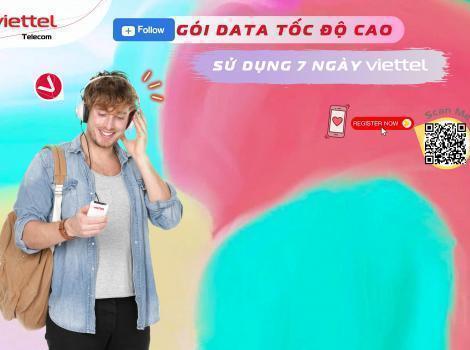 [MỚI NHẤT] Gói Cước Data 7 Ngày Tốc Độ Cao  Viettel 2023