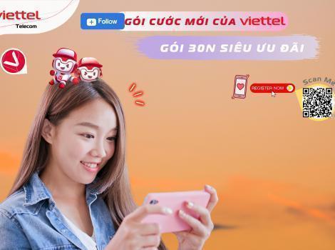 Gói Cước Mới 30N Của Viettel Ưu Đãi Nhất Năm 2023