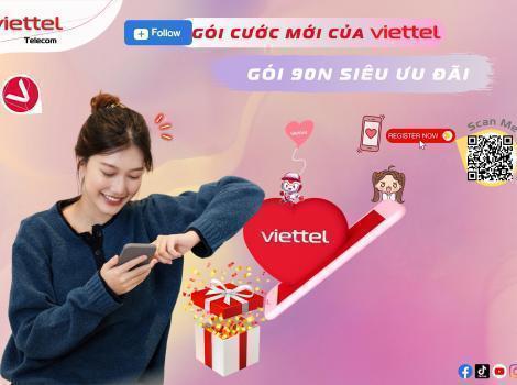 Gói Cước Mới 90N Của Viettel Ưu Đãi Nhất Năm 2023