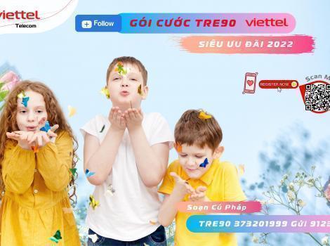 [New] Gói Tre90 Viettel 90K Free Data Tiktok + 120Gb/30 Ngày