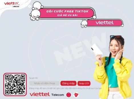 Gói Cước Miễn Phí Mạng Xã Hội Viettel