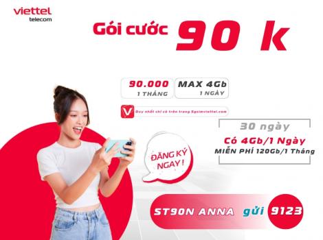 Gói Cước 90k Có 4Gb 1 Ngày Còn Đăng Ký Được Không